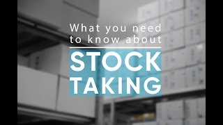 What you need to know about stock taking [upl. by Diannne88]