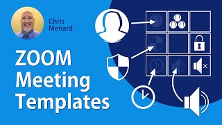 Zoom Meeting Templates creating and using for meeting [upl. by Tiff308]