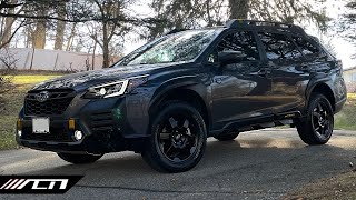 2022 Subaru Outback Wilderness Full Tour and Impressions  Allcarnews [upl. by Lovett]