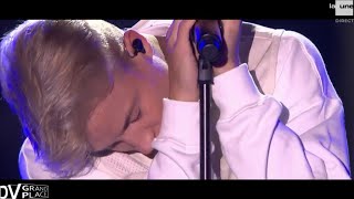 Loïc Nottet  quotMrMmequot FIRST live Grand Place de Bruxelles [upl. by Assirral]