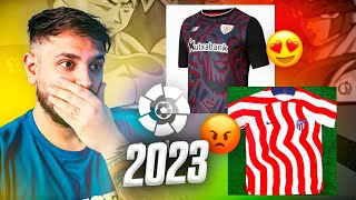 VITU REACCIONA a LAS CAMISETAS DE LA LIGA ESPAÑOLA 20222023 [upl. by Bergquist757]