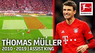 Thomas Müller Analysis  What Makes Him Bayerns and the Past Decades Assist King [upl. by Maletta625]