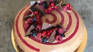 Entremet Chocolat Framboise [upl. by Quartus783]