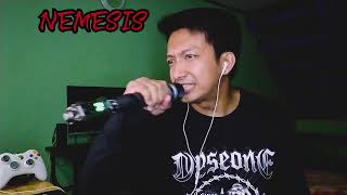 Nemesis by Arch Enemy Vocal Playthrough by AJ [upl. by Tarrah]