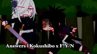 Answers PT 2 of Resurfaced Memories  Kokushibo x FYN  READ DESCRIPTION [upl. by Peednama]