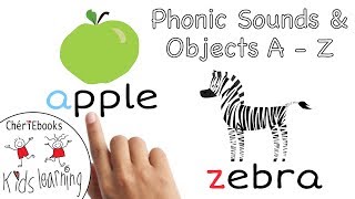 Phonic Alphabet A to Z  Teach Letter Sounds With Objects  Montessori Inspired Activity [upl. by Cousin]