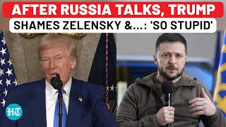 On Cam Trump Shames Zelensky As He Opposes LavrovRubio Peace Talks Trump  Ukraine  Russia  USA [upl. by Arrais845]