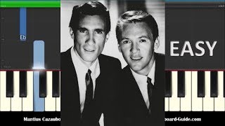 How To Play Unchained Melody  Easy Piano Tutorial  Righteous Brothers [upl. by Htebazileharas]