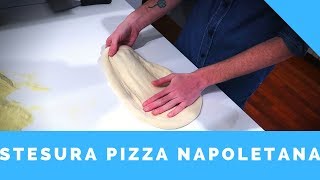 COME STENDERE UNA PIZZA NAPOLETANA FACILMENTE [upl. by Aggri]