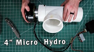 New 4quot Low Head Micro Hydro Unit Intro [upl. by Ferullo]