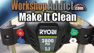 Ryobi Pressure Washer 2800 PSI  23 GPM [upl. by Ydospahr]