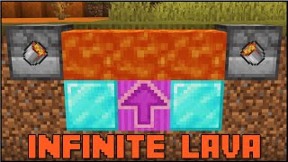 Minecraft  How To Get Infinite Lava [upl. by Shirleen53]