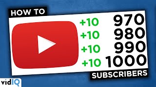 How to Get Your First 1000 Subscribers on YouTube in 2022 [upl. by Namialus]