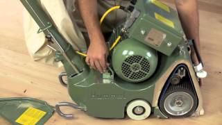 Lagler HUMMEL 8quot Belt Floor Sander [upl. by Eiramesor]