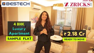 ₹375 cr 🚦 4 BHK Bestech Altura Luxury Apartments 2675 sq ft 🧩 Sample Flat in Gurgaon [upl. by Ardet]