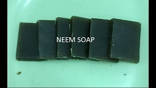 Make Your Own Neem Soap For Clear amp Healthy Skin DIY [upl. by Abana168]