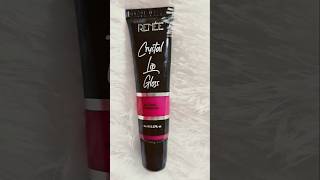 RENEE Crystal Lip gloss shade C02 Rose Quartz trendingviralreneelipglossmakeupshortslipstick [upl. by Fabyola392]