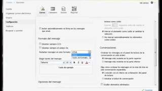 CFIANuevo Correo 01 Configuración y personalización [upl. by Eceerehs]