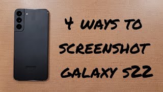 4 Ways to Screenshot Samsung Galaxy S22 [upl. by Signe]