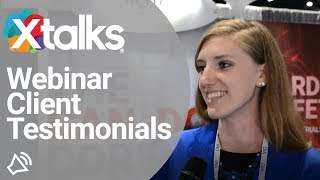 Xtalks Webinar Client Testimonials [upl. by Hendrika]