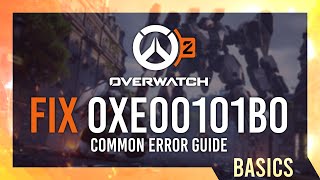 Fix 0xE00101B0  Overwatch 2 Guide [upl. by Htebizile]