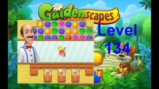 Gardenscapes Level 87  17 moves 2023 HD solution of Level 87 Gardenscapes No Boosters [upl. by Enaywd]