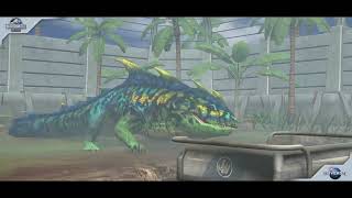 ichthyostega và microposaurus trong jurassic world the game [upl. by Edmonda]