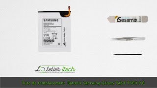 Tuto  changer batterie Samsung Galaxy tab E [upl. by Brandyn]