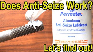 Does AntiSeize Compound Actually Work Lets find out AntiSeize vs Grease vs Fluid Film vs Wax [upl. by Aicenek]