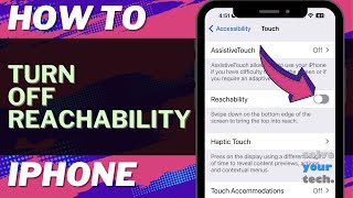 iOS 17 How to Turn Off Reachability on iPhone [upl. by Kernan650]