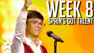 Spains Got Talent 2021 AUDITIONS  WEEK 8  Got Talent Global [upl. by Ycnuahc]