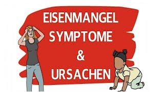 Eisenmangel Symptome Eisenmangel Ernährung und Ursachen Eisenmangel was tun [upl. by Soo]