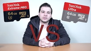 Sandisk Micro SD  Ultra vs Extreme Pro [upl. by Dearden]