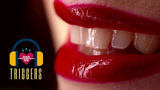 Lip Gloss  ASMR Whispers amp Triggers  Glossing Lips Closeup Compilation amp Lip Care ASMR [upl. by Aihtniroc661]