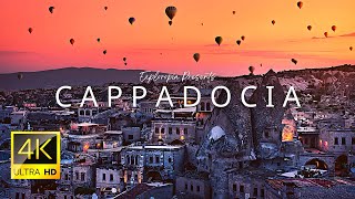 Cappadocia Turkey 🇹🇷 in 4K ULTRA HD HDR 60FPS Video by Drone [upl. by Walke]