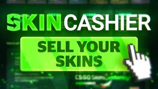 Easiest way to SELL CSGO SKINS for cash in 2023 SkinCashier [upl. by Melvina]