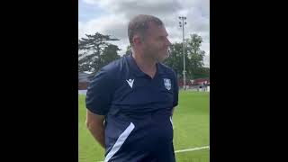 BISHOP’S STORTFORD 02 SOUTHEND Post match interview with Steve Castle [upl. by Oribel]