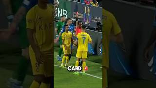 Ronaldo’s SHOCKING Red Card 😳  Must Watch  ronaldo cr7 [upl. by Manoop]