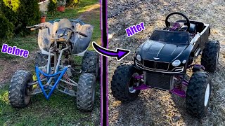 I Built a 250CC Budget Power Wheels in 20 Minutes [upl. by Benjamin]