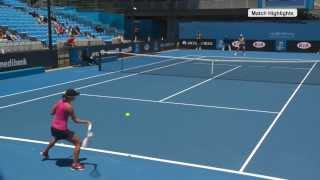 AO Wildcard Playoffs SF Arina Rodionova v Viktorija Rajicic [upl. by Alesandrini]