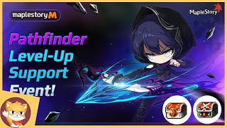 Leveling MapleStory Ms Newest Class Pathfinder  Events  Giveaway [upl. by Dnaltruoc]