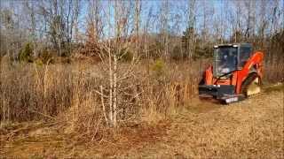 CID Heavy Duty Brush Cutter Skid Steer Attachment [upl. by Nosniv368]