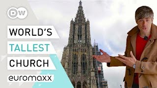 The Worlds Tallest Church Is In Ulm Germany  Europe To The Maxx [upl. by Llednahs]