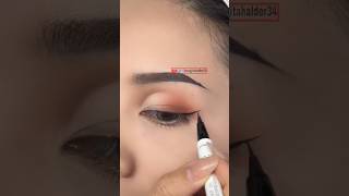 Eyeshadow eyeliner makeup tips 💋 eyemakeup mekuptutorial makeup eyeshadow eyes makeupwala [upl. by Ariayek985]