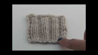 Loom Knit Lab Create Ribbing on a Knitting Loom [upl. by Acessej]