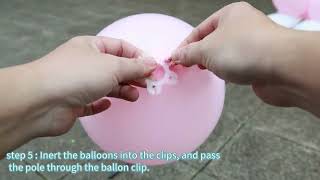 Balloon Arch Kit Installation Instructions [upl. by Thais]