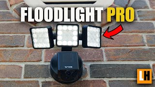 Wyze Cam Floodlight PRO Review  BETTER than I Thought [upl. by Renraw]