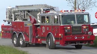 Fire Trucks Responding Compilation 23 [upl. by Pincince966]