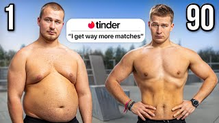 His Insane 90 Day Transformation From Fat To Fit [upl. by Llecrup]