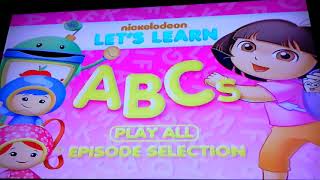 nickelodeon LETS LEARN ABCs [upl. by Treulich]